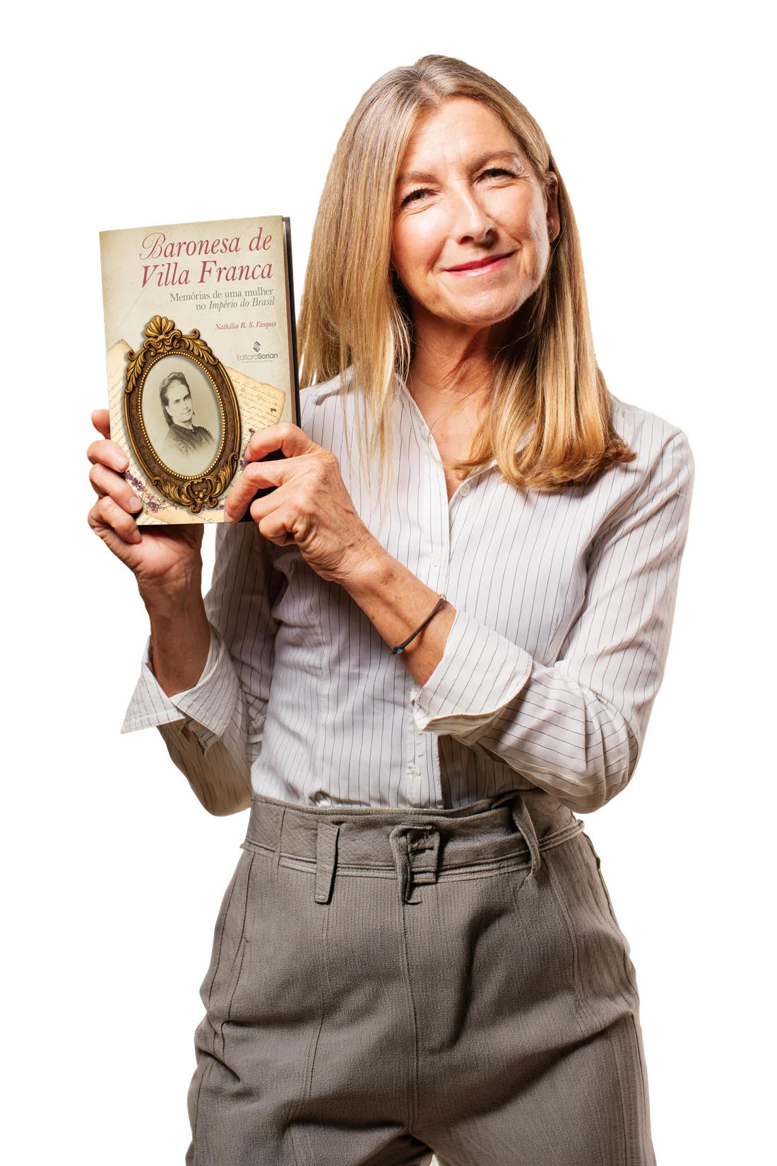 Autora da Editora Sorian com o livro publicado