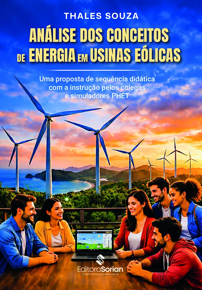 Capa do livro Análise dos conceitos de energia em usinas eólicas