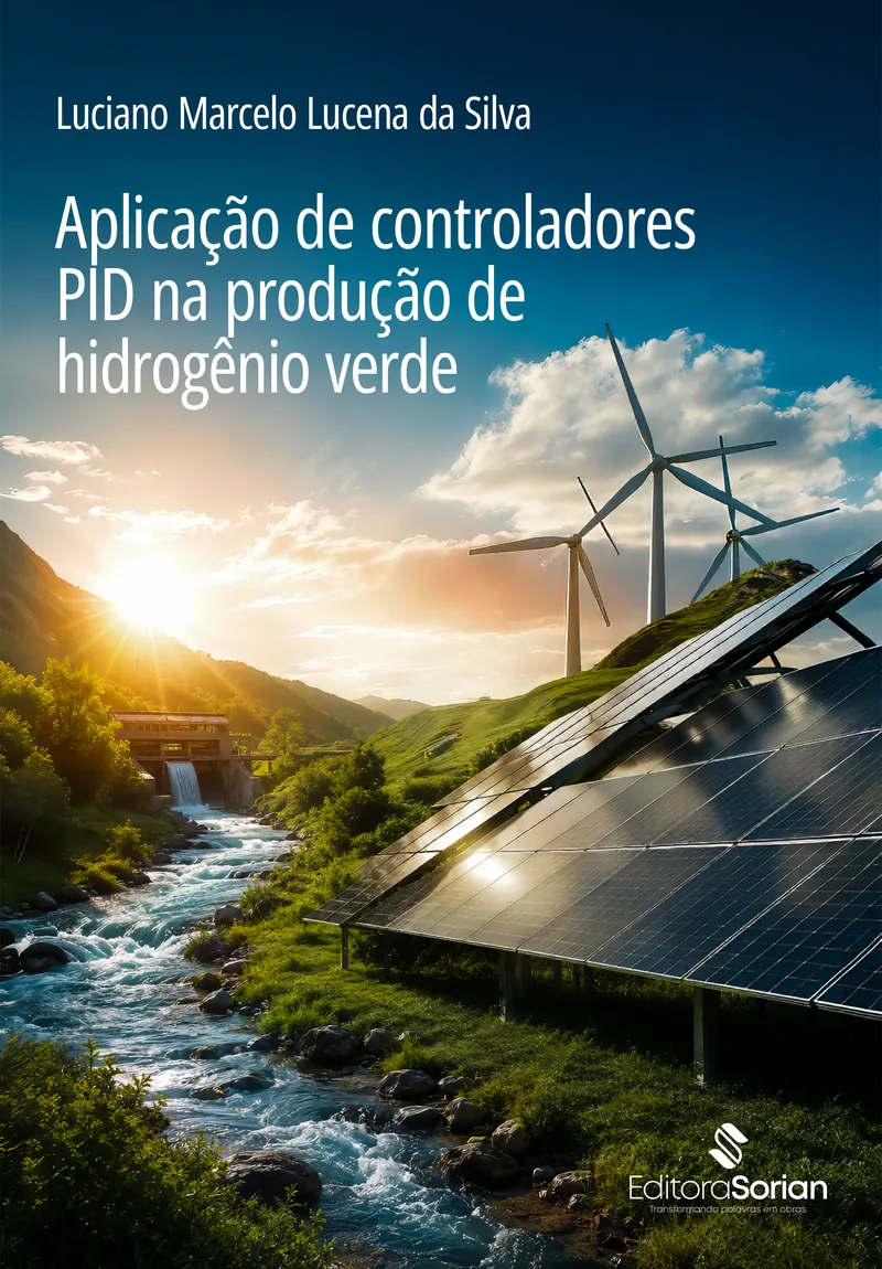 Capa do livro Aplicação de controladores PID na produção de hidrogênio verde