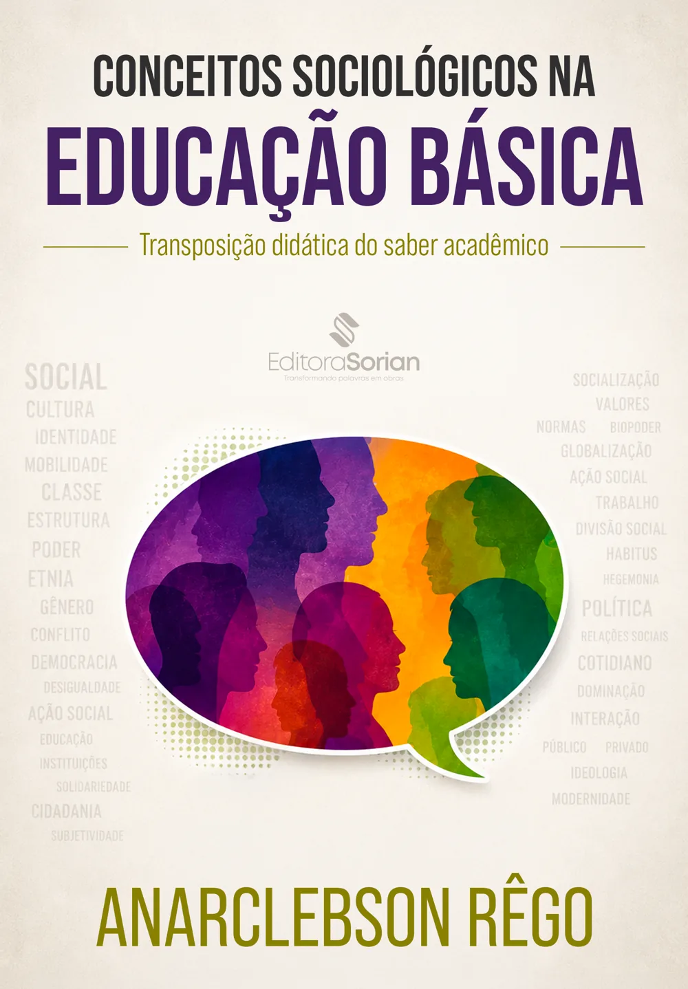 Capa do livro Conceitos Sociológicos na Educação Básica