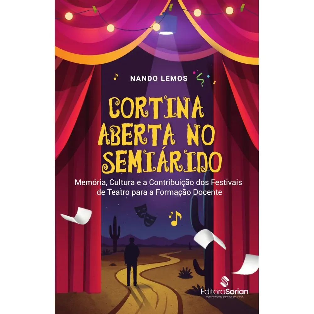Capa do livro Cortina aberta no Semiárido