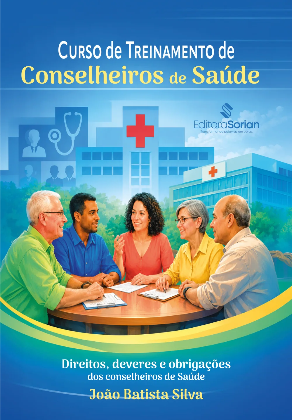 Capa do livro Curso de Treinamento de Conselheiros de Saúde