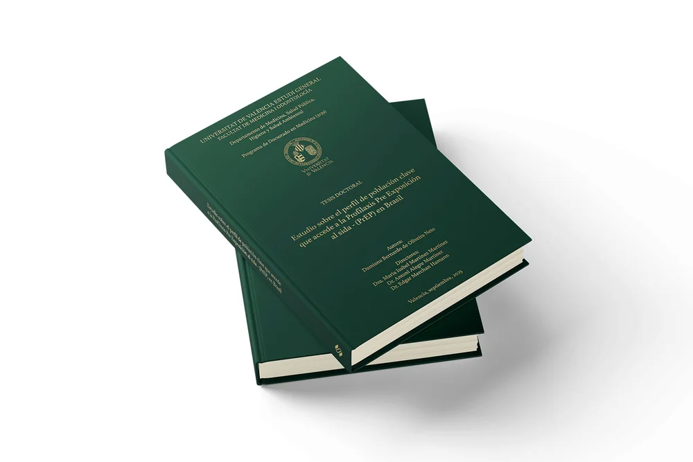 Capa do livro Estudio sobre el perfil de población clave que accede a la Profilaxis Pre Exposición al Sida
