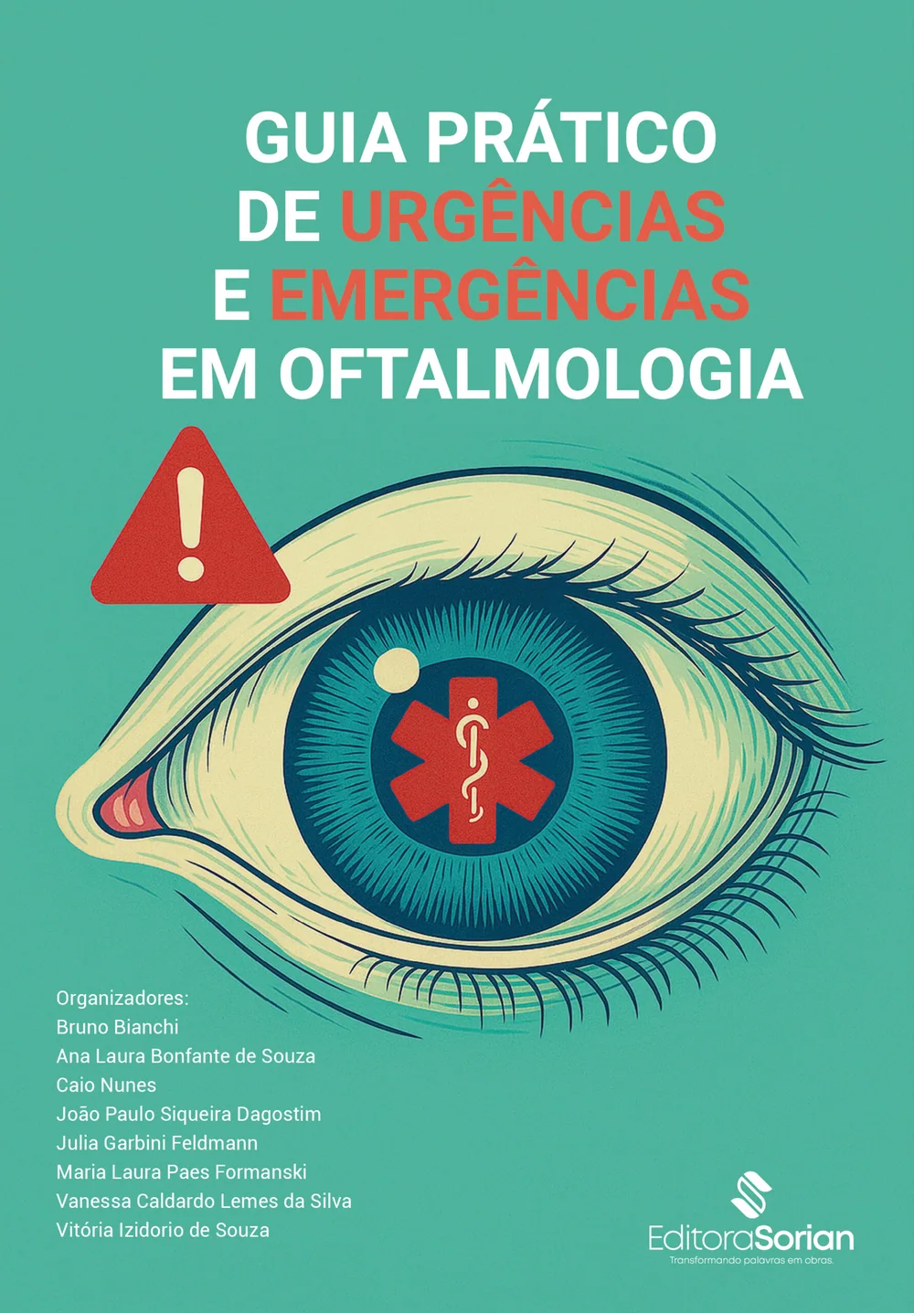 Capa do livro Guia prático de urgências e emergências em oftalmologia