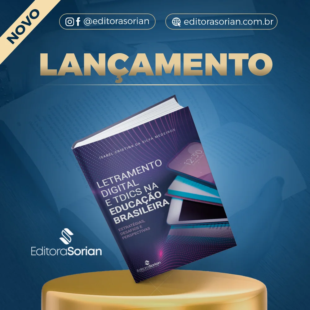 Capa do livro Letramento digital e TDICs na educação brasileira