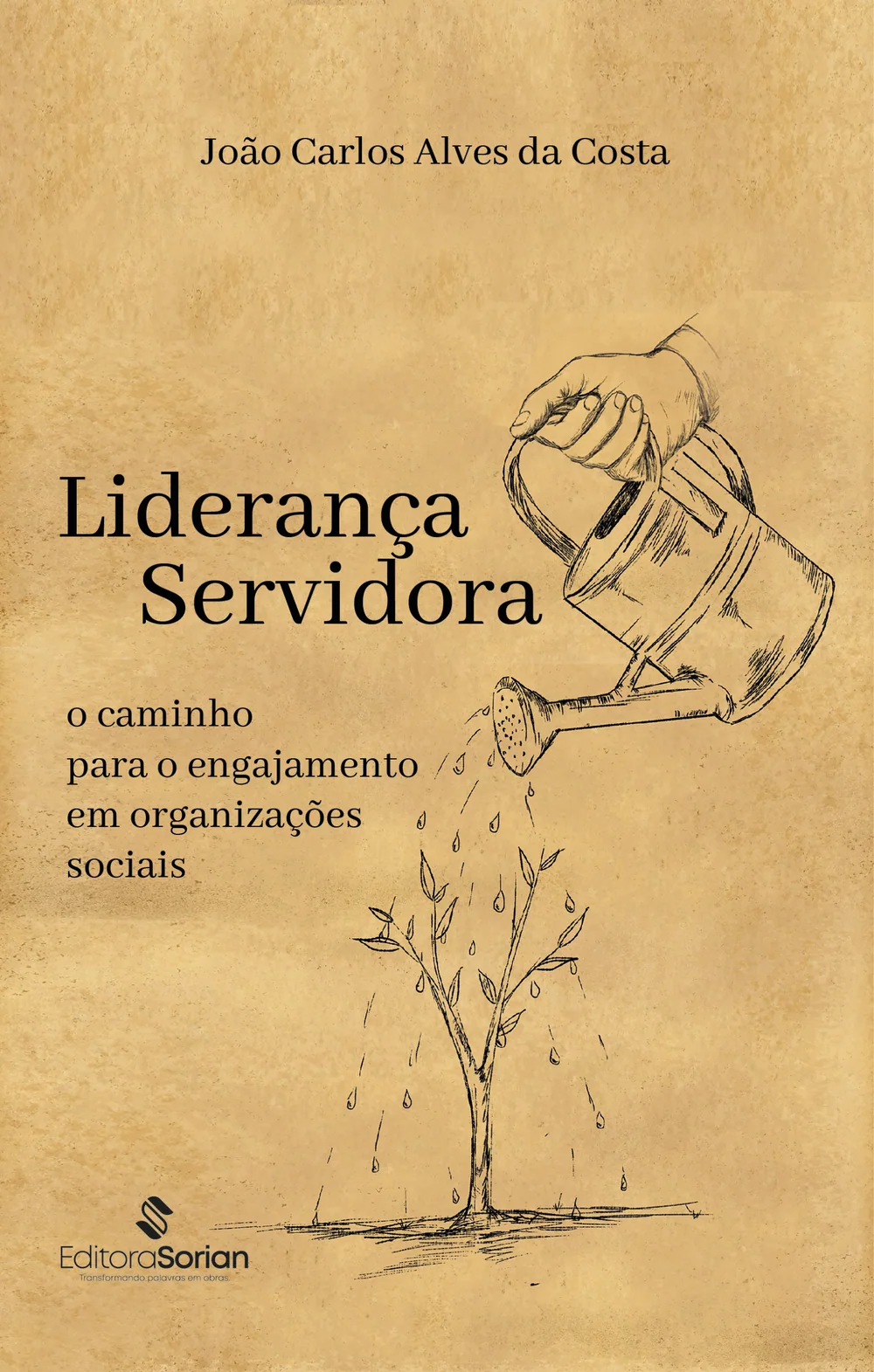 Capa do livro Liderança servidora