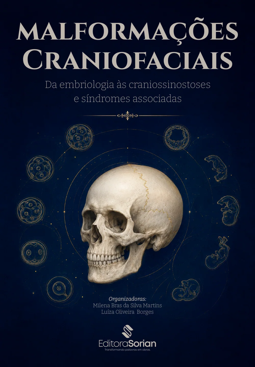 Capa do livro Malformações craniofaciais