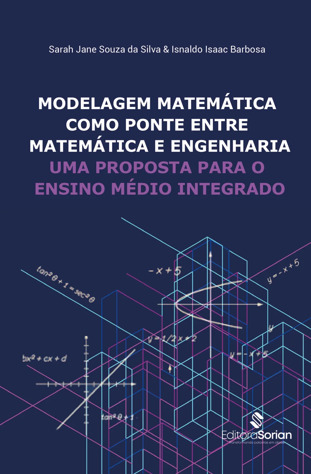 Capa do livro Modelagem matemática como ponte entre matemática e engenharia
