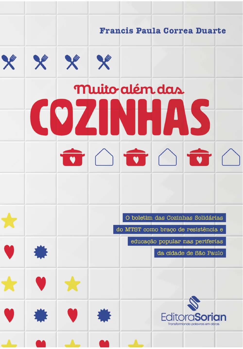 Capa do livro Muito além das cozinhas