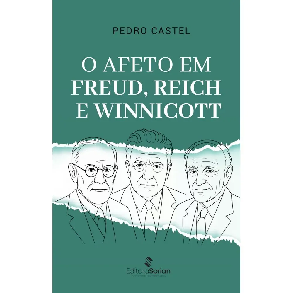 Capa do livro O afeto em Freud, Reich e Winnicott