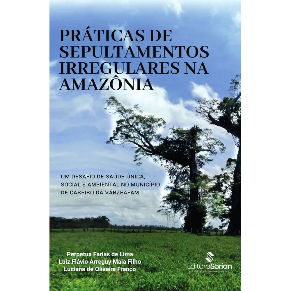 Capa do livro Práticas de sepultamentos irregulares na Amazônia